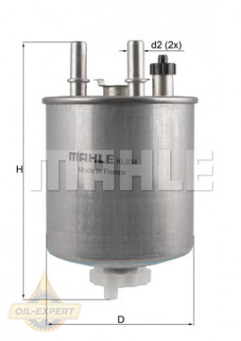 Mahle/Knecht Фильтр топливный MAHLE/KNECHT KL 834 - Картинка 2