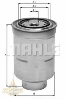 Mahle/knecht Фильтр топливный MAHLE/KNECHT KC 135D - Картинка 1