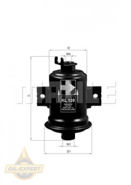Mahle/knecht Фильтр топливный MAHLE/KNECHT KL 139 - Картинка 2