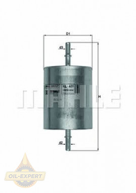 Mahle/knecht Фильтр топливный MAHLE/KNECHT KL 409 - Картинка 1