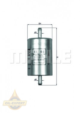 Mahle/Knecht Фильтр топливный MAHLE/KNECHT KL 86 - Картинка 2