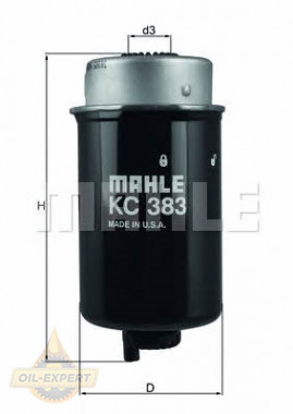 Mahle/Knecht Фільтр паливний MAHLE/KNECHT KC 383 - Заображення 1