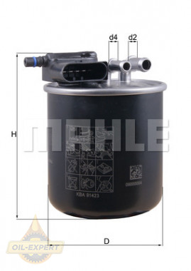 Mahle/knecht Фільтр паливний MAHLE/KNECHT KL 949 - Заображення 2