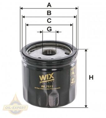 Wix Фильтр масляный WIX WL7513 - Картинка 1