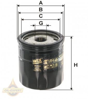 Wix Фільтр масляний WIX WL7524 - Заображення 1