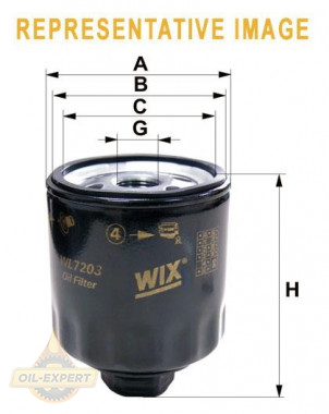 Wix Фильтр масляный WIX WL7205 - Картинка 1