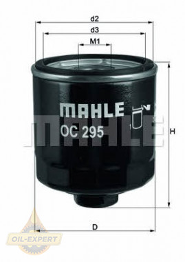 Mahle/Knecht Фильтр масляный MAHLE/KNECHT OC 295 - Картинка 1