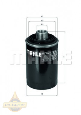 Mahle/Knecht Фильтр масляный MAHLE/KNECHT OC 456 - Картинка 2