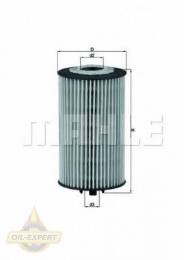 Mahle/Knecht Фильтр масляный MAHLE/KNECHT OX 401D - Картинка 1