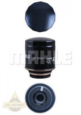 Mahle/Knecht Фильтр масляный MAHLE/KNECHT OC 593/3 - Картинка 3