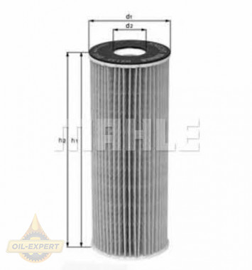 Mahle/knecht Фильтр масляный MAHLE/KNECHT OX 133D - Картинка 1
