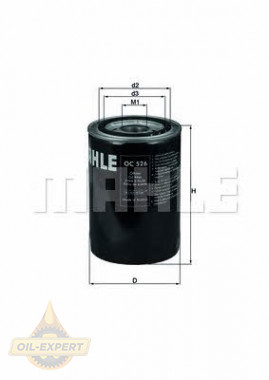 Mahle/Knecht Фильтр масляный MAHLE/KNECHT OC 526 - Картинка 1