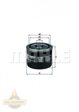 Mahle/knecht Фильтр масляный MAHLE/KNECHT OC 230 - Картинка 2