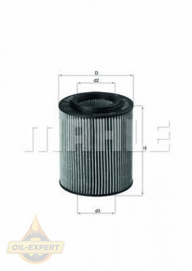 Mahle/knecht Фільтр масляний MAHLE/KNECHT OX 154/1D - Заображення 2