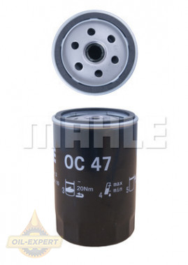 Mahle/Knecht Фильтр масляный MAHLE/KNECHT OC 47 - Картинка 3