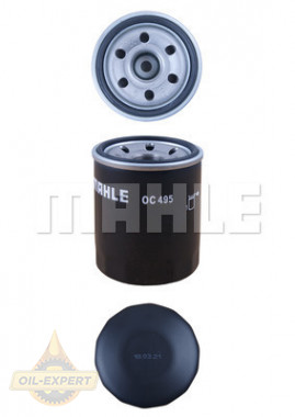 Mahle/Knecht Фильтр масляный MAHLE/KNECHT OC 495 - Картинка 3