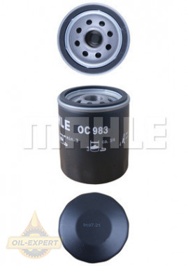 Mahle/Knecht Фильтр масляный MAHLE/KNECHT OC 983 - Картинка 3