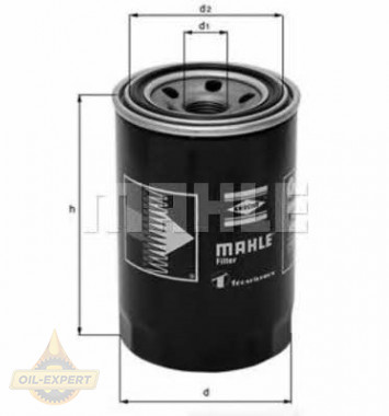 Mahle/knecht Фильтр масляный MAHLE/KNECHT OC 217/6 - Картинка 1