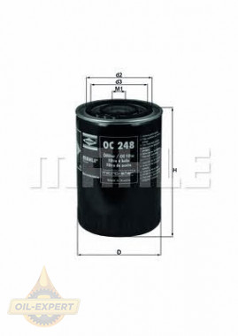 Mahle/Knecht Фильтр масляный MAHLE/KNECHT OC 248 - Картинка 1