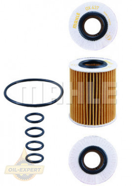 Mahle/Knecht Фильтр масляный MAHLE/KNECHT OX 437D - Картинка 3