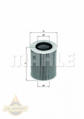 Mahle/Knecht Фильтр масляный MAHLE/KNECHT OX 437D - Картинка 1