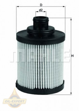 Mahle/Knecht Фильтр масляный MAHLE/KNECHT OX 418D - Картинка 1