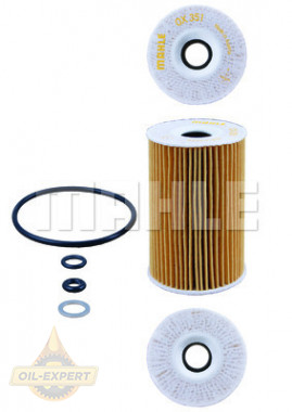 Mahle/Knecht Фильтр масляный MAHLE/KNECHT OX 351D - Картинка 3