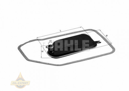 Mahle/knecht Фільтр АКПП MAHLE/KNECHT HX 84D - Заображення 1