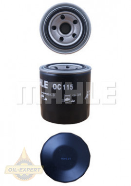 Mahle/knecht Фільтр масляний MAHLE/KNECHT OC 115 - Заображення 3