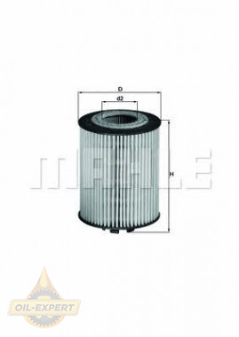 Mahle/Knecht Фильтр масляный MAHLE/KNECHT OX 173/1D - Картинка 1