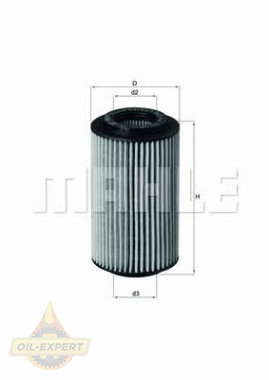 Mahle/Knecht Фильтр масляный MAHLE/KNECHT OX 153/7D1 - Картинка 1