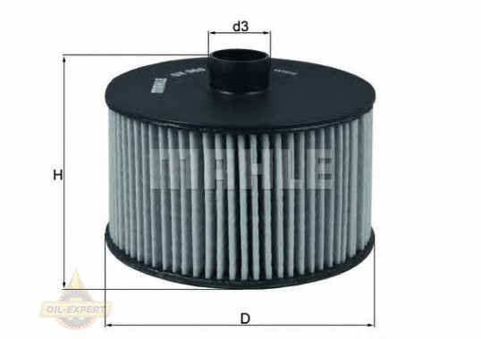 Mahle/knecht Фільтр масляний MAHLE/KNECHT OX 968D - Заображення 1