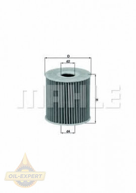 Mahle/Knecht Фильтр масляный MAHLE/KNECHT OX 192D - Картинка 2