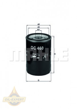Mahle/Knecht Фильтр масляный MAHLE/KNECHT OC 460 - Картинка 2