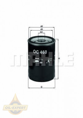 Mahle/Knecht Фильтр масляный MAHLE/KNECHT OC 460 - Картинка 1