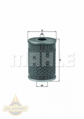 Mahle/Knecht Фильтр масляный MAHLE/KNECHT OX 32D - Картинка 1