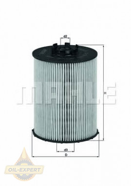 Mahle/Knecht Фильтр масляный MAHLE/KNECHT OX 636D - Картинка 1