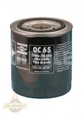 Mahle/knecht Фільтр масляний MAHLE/KNECHT OC 65 - Заображення 3
