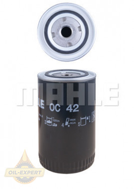 Mahle/knecht Фільтр масляний MAHLE/KNECHT OC 42 - Заображення 3