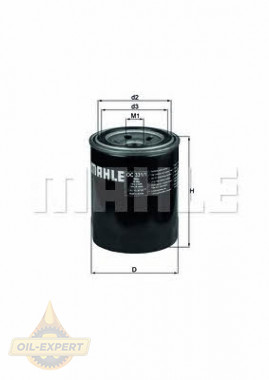 Mahle/Knecht Фильтр масляный MAHLE/KNECHT OC 331/1 - Картинка 1