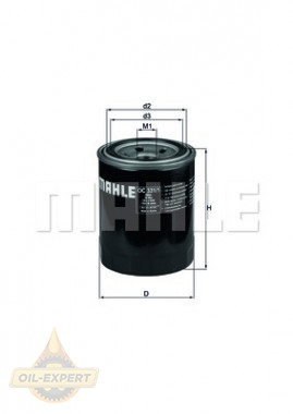 Mahle/Knecht Фильтр масляный MAHLE/KNECHT OC 331/1 - Картинка 2