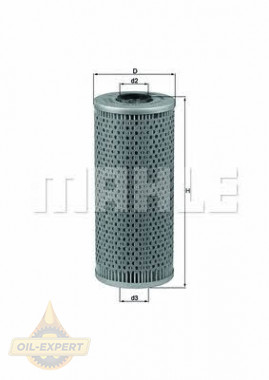 Mahle/knecht Фильтр масляный MAHLE/KNECHT OX 121D - Картинка 1