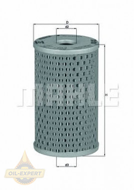 Mahle/Knecht Фильтр масляный MAHLE/KNECHT OX 42 - Картинка 1