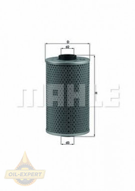 Mahle/Knecht Фильтр масляный MAHLE/KNECHT OX 40 - Картинка 1