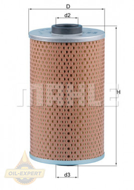 Mahle/Knecht Фильтр масляный MAHLE/KNECHT OX 40 - Картинка 2