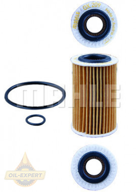 Mahle/Knecht Фильтр масляный MAHLE/KNECHT OX 209D - Картинка 3