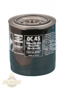 Mahle/Knecht Фильтр масляный MAHLE/KNECHT OC 45 - Картинка 3