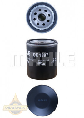 Mahle/Knecht Фильтр масляный MAHLE/KNECHT OC 1397 - Картинка 2