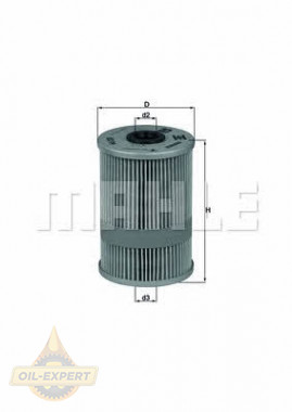 Mahle/Knecht Фильтр масляный MAHLE/KNECHT OX 99 - Картинка 1