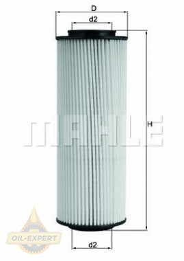 Mahle/Knecht Фильтр масляный MAHLE/KNECHT OX 775D - Картинка 1